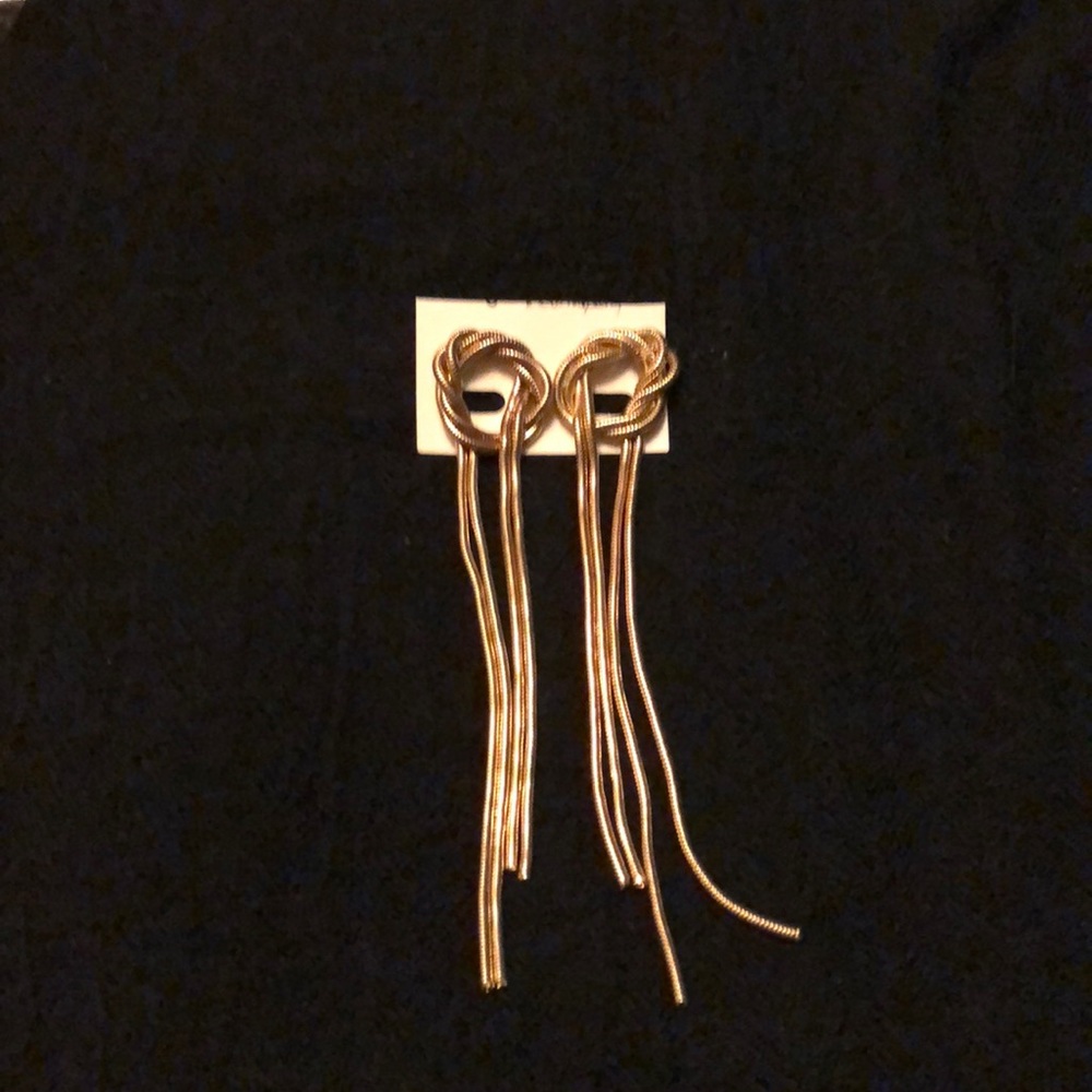 Twisted Gold  Rope Earings